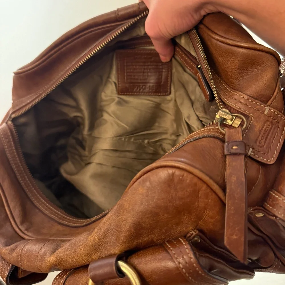 Vintage Coach Legacy Leather Satchel - Picture 6 of 8